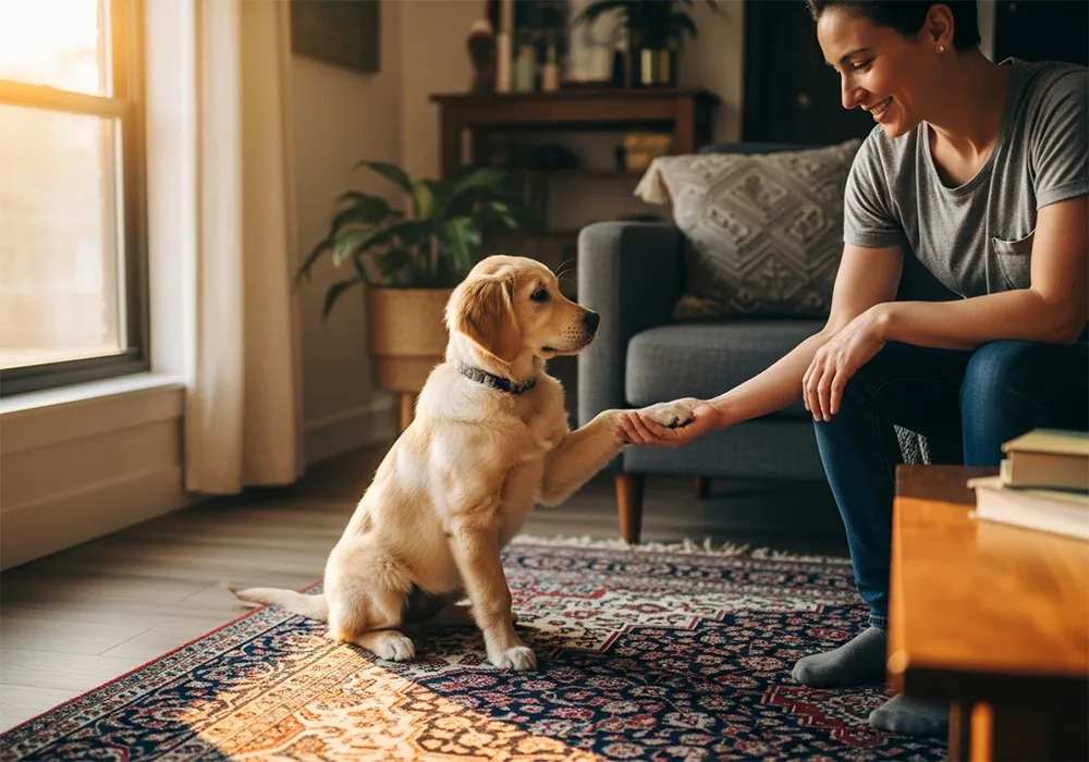 آموزش فرمانپذیری سگ