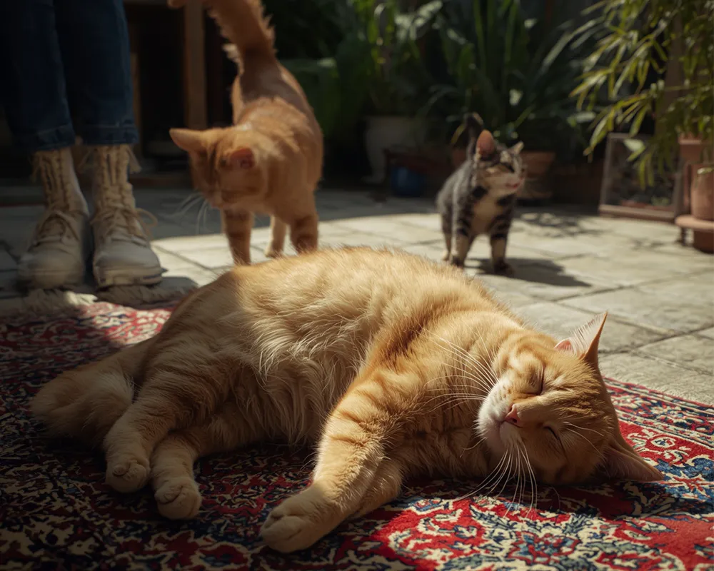 افسردگی گربه