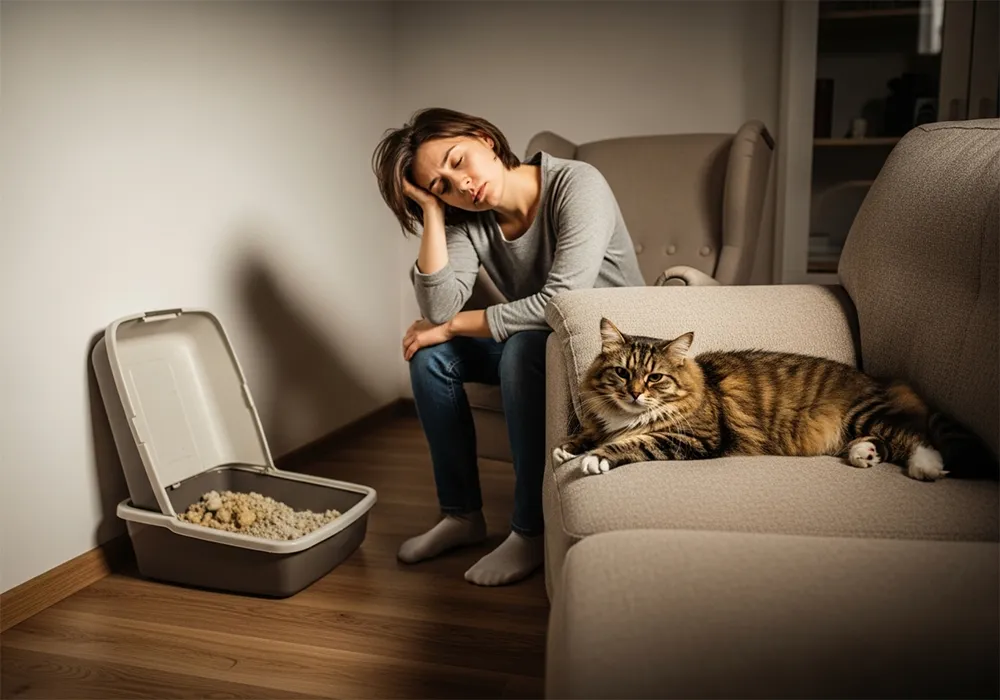 بوی خاک گربه