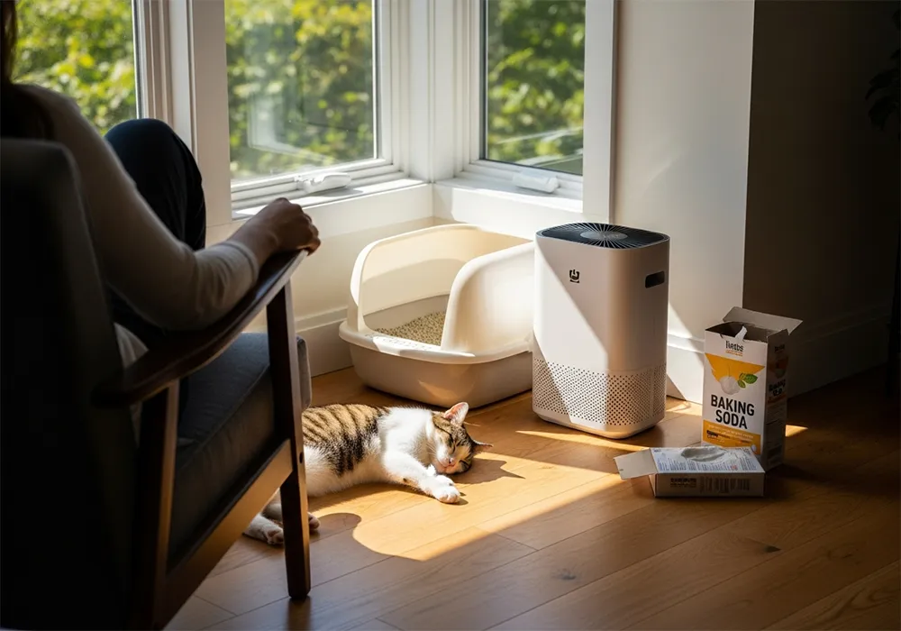 بوی خاک گربه