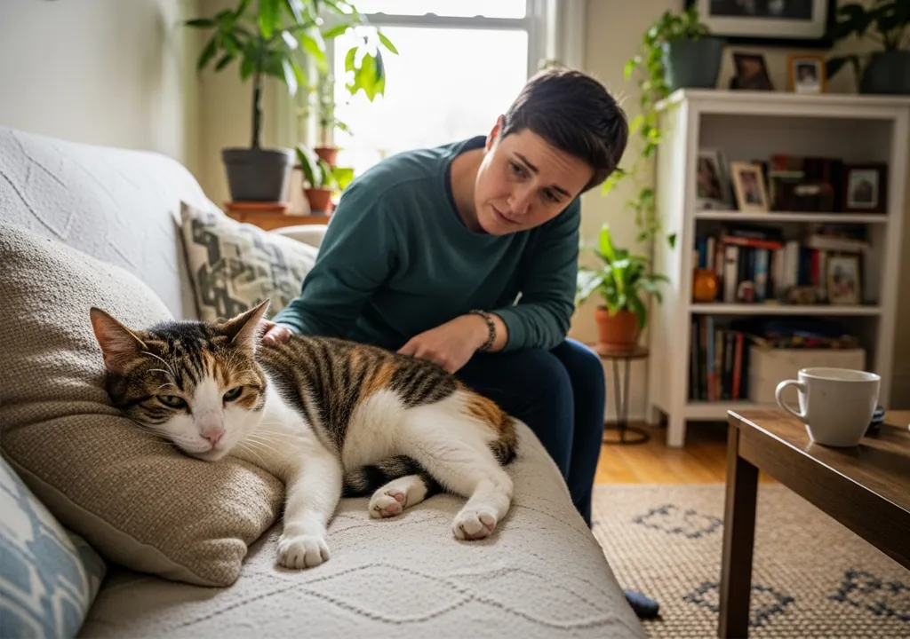 تشخیص بیماری گربه