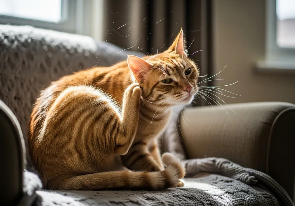 مشکلات گوارشی گربه