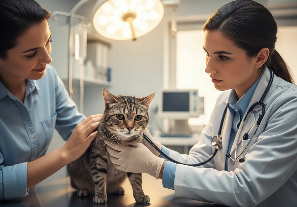 مشکلات گوارشی گربه