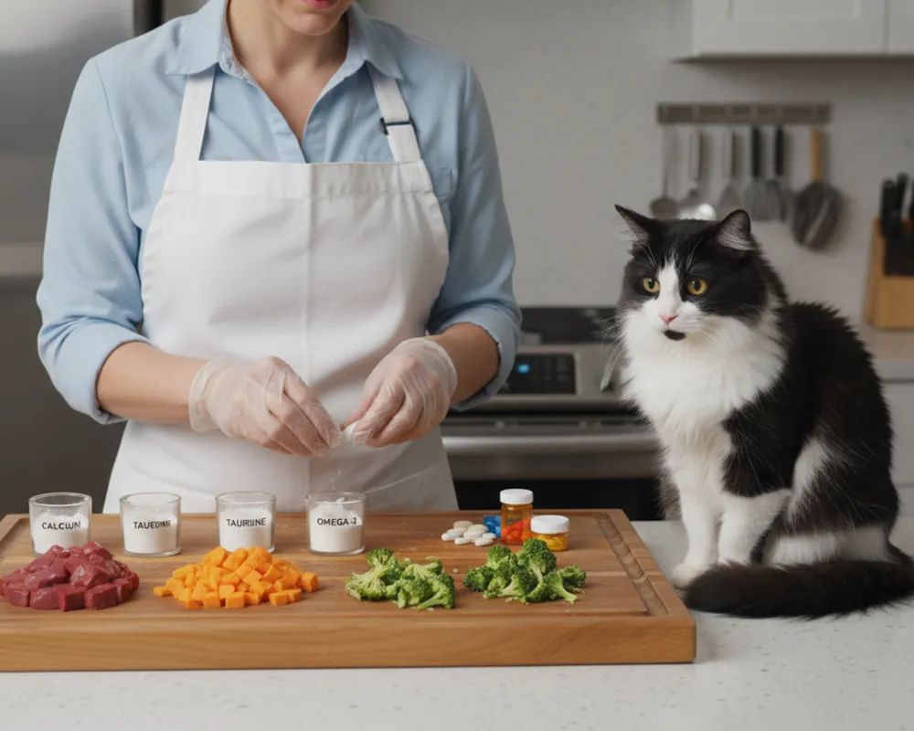 غذا خانگی گربه