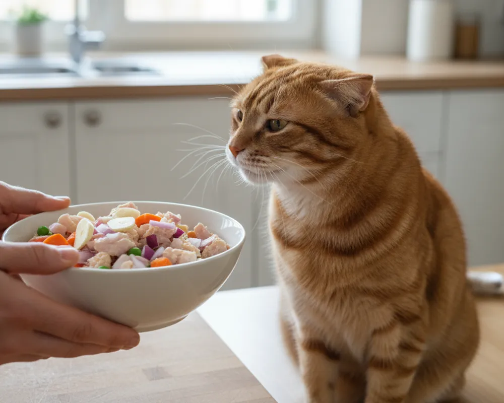 غذا خانگی گربه