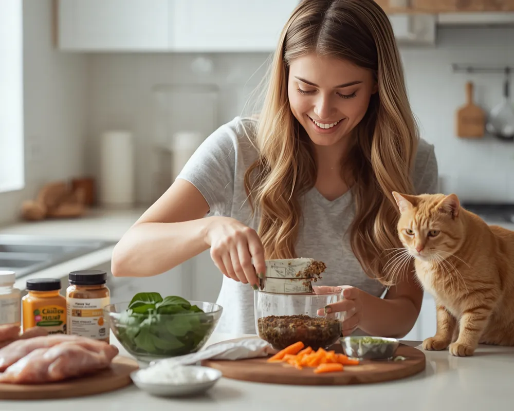 غذا خانگی گربه