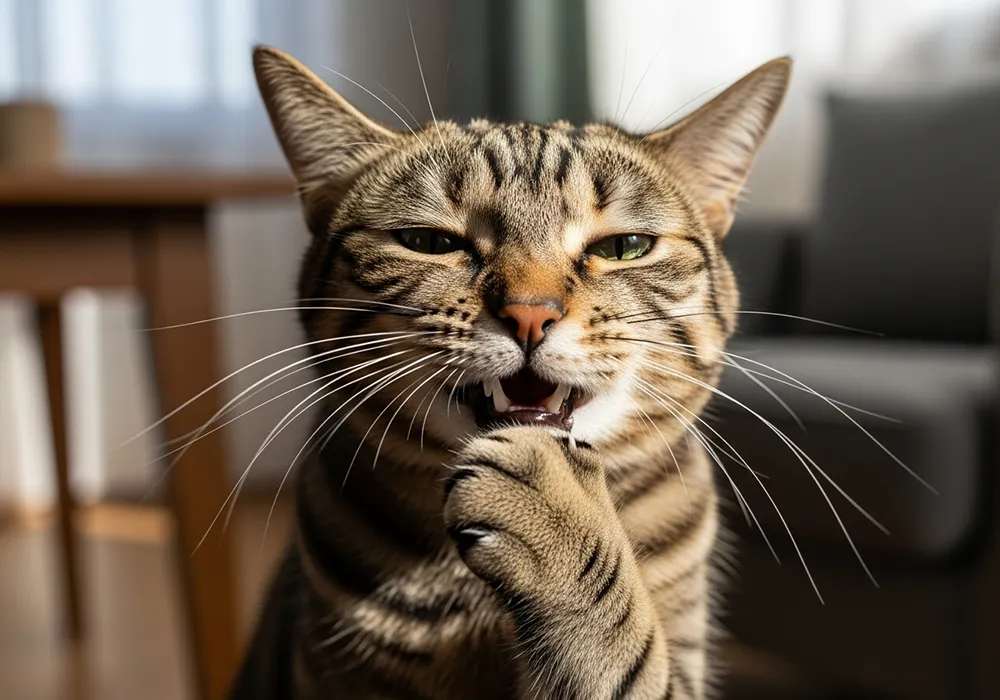 تشخیص بیماری گربه