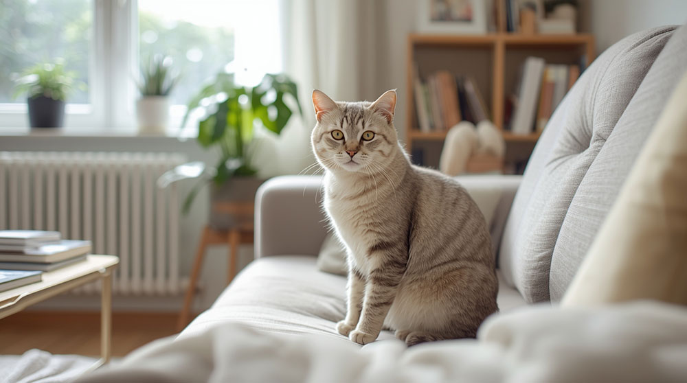 نگهداری گربه منزل