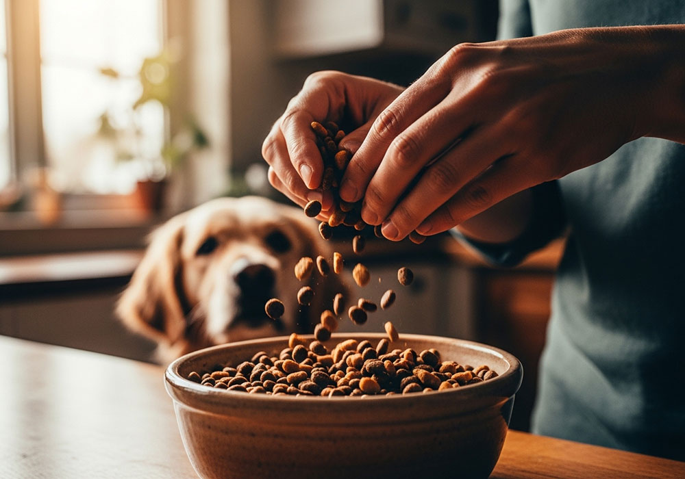 تغییر غذای سگ گربه