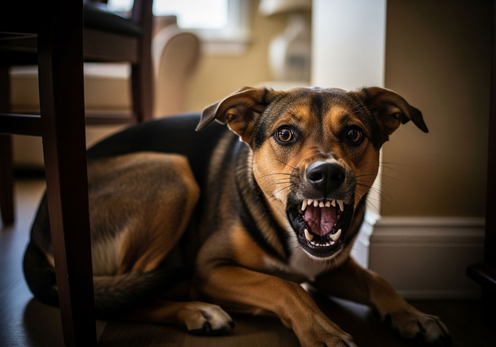 پارس کردن سگ