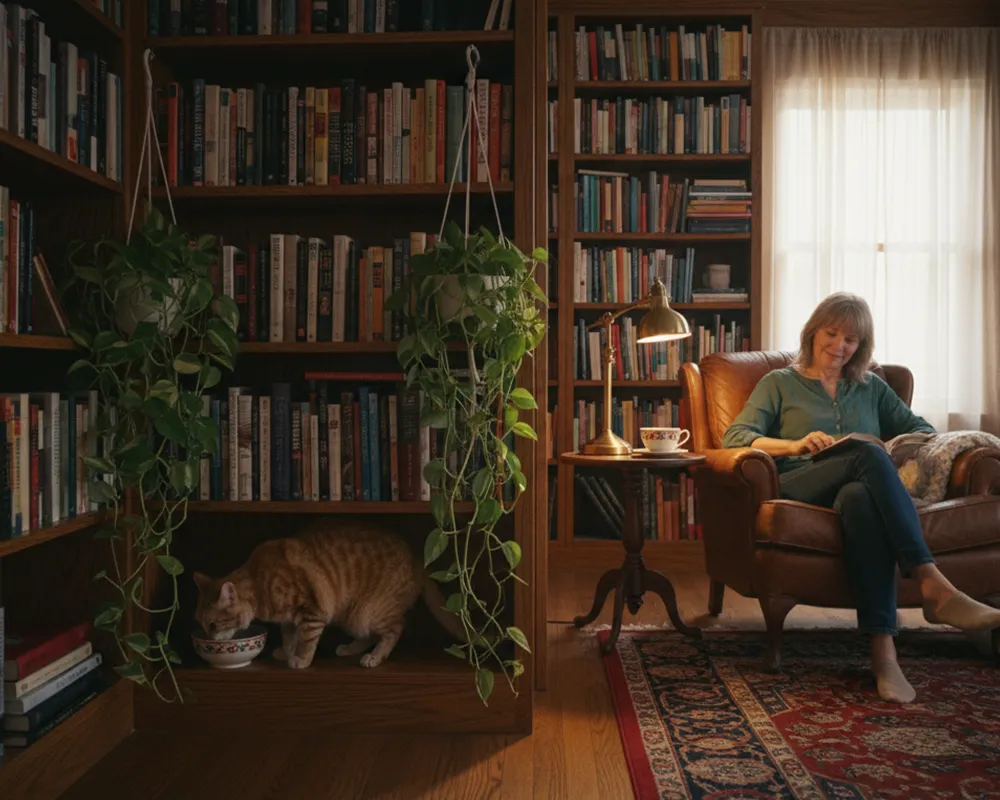 گربه بد غذا