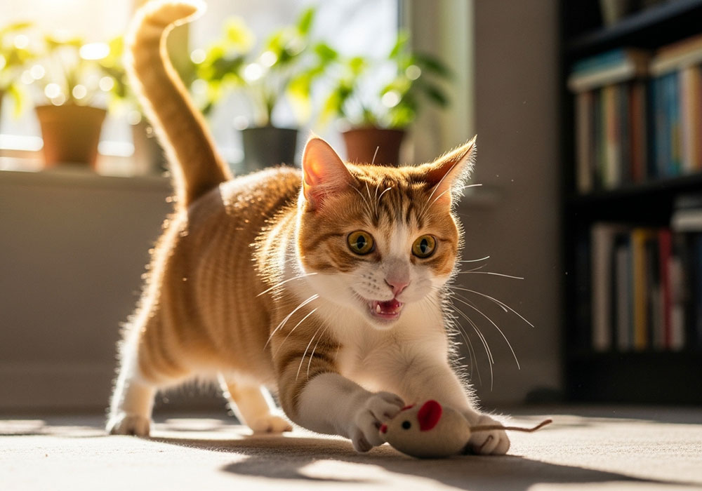 نگهداری گربه منزل