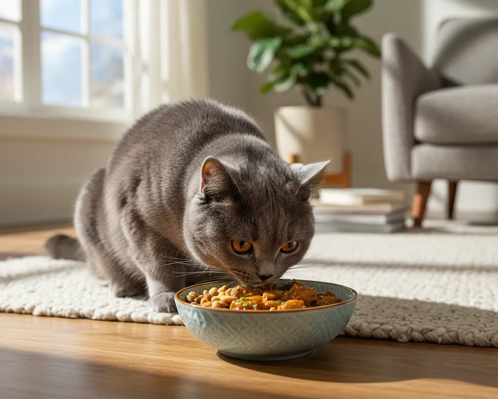 رژیم غذایی گربه