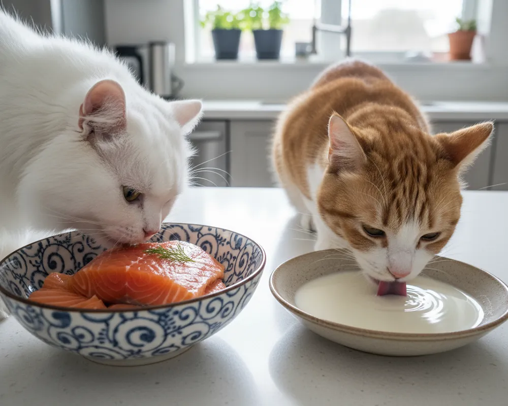 رژیم غذایی گربه