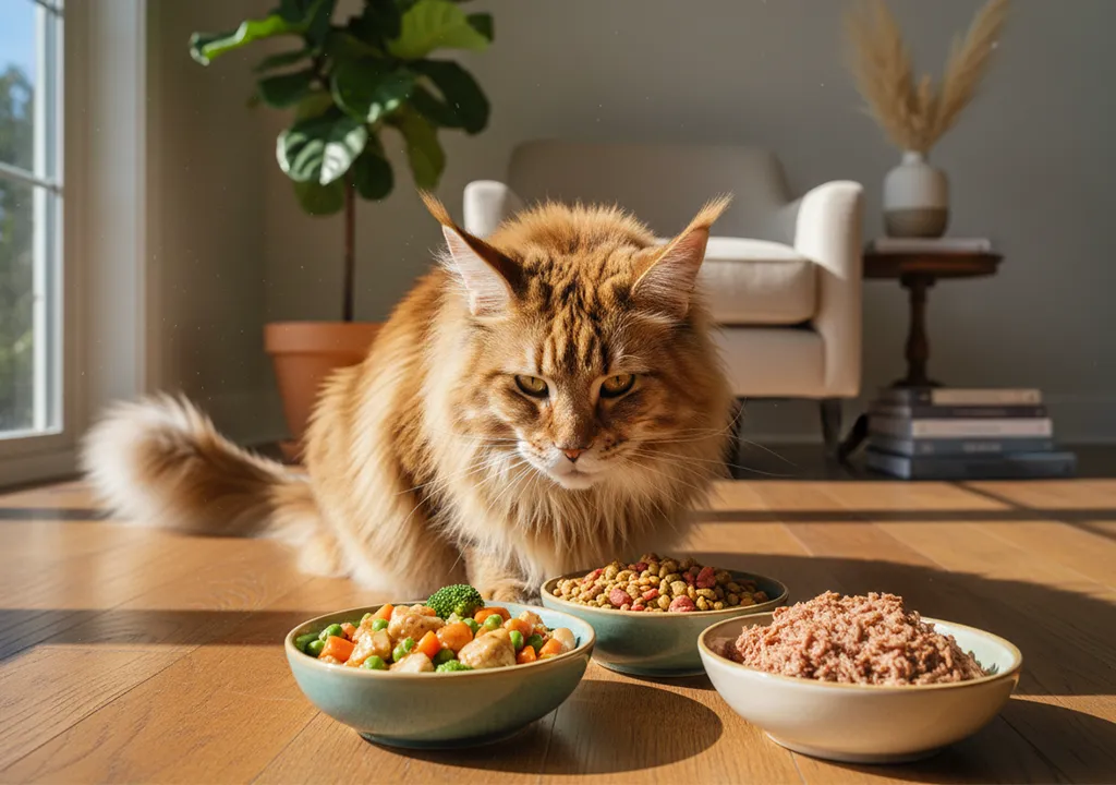 رژیم غذایی گربه