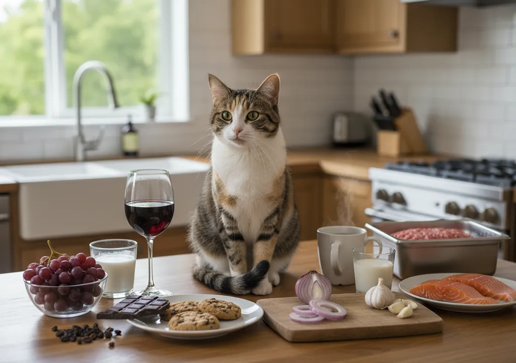 غذای ممنوعه گربه