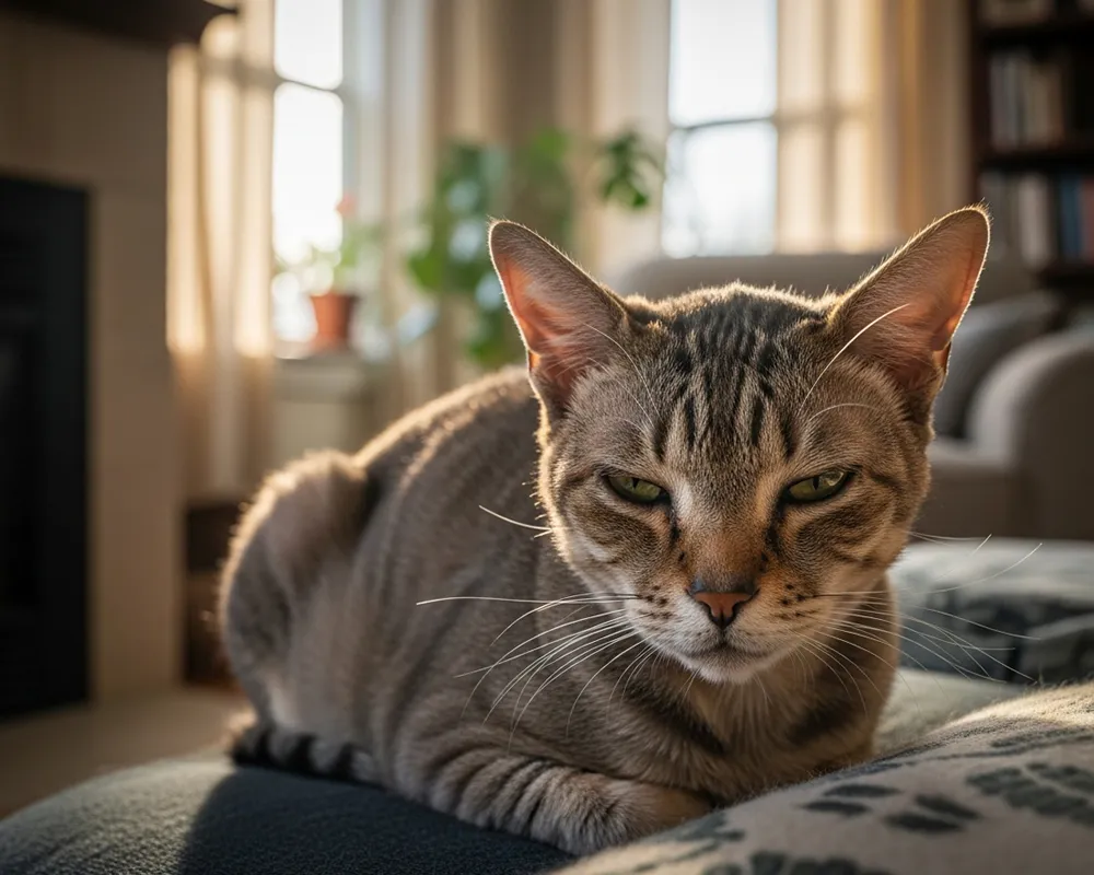 نشانه بیمار گربه