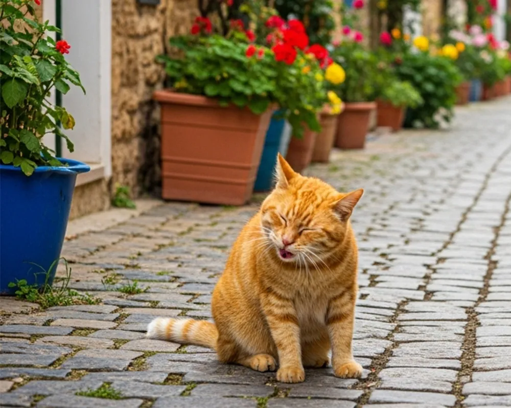 نشانه بیمار گربه