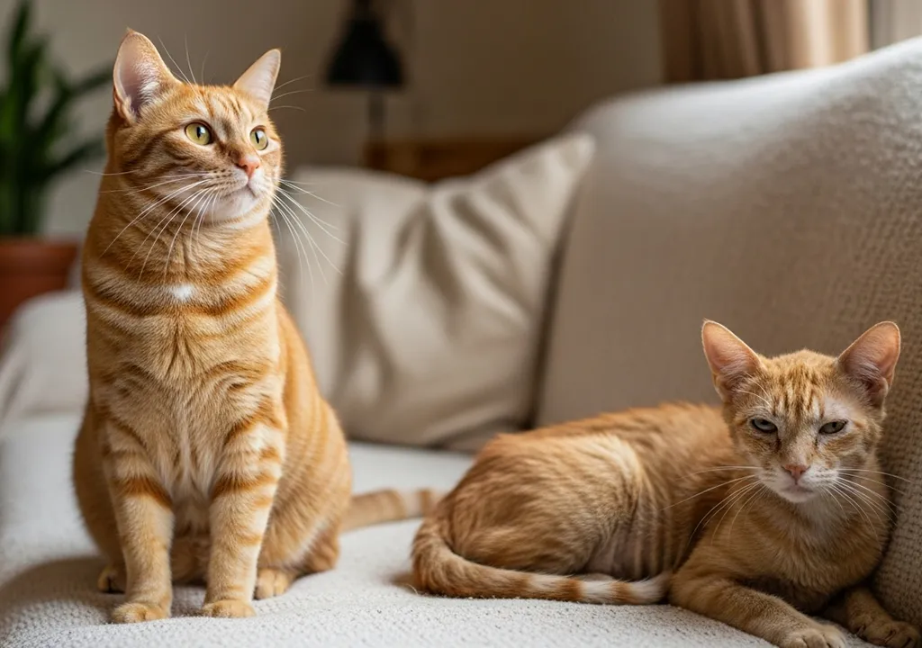 نشانه بیمار گربه