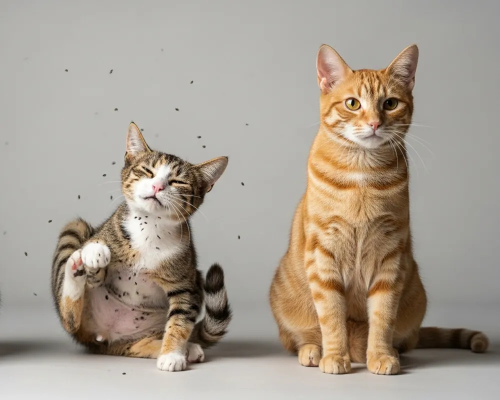 کک کنه گربه