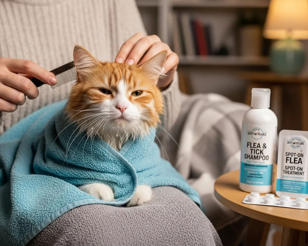 کک کنه گربه