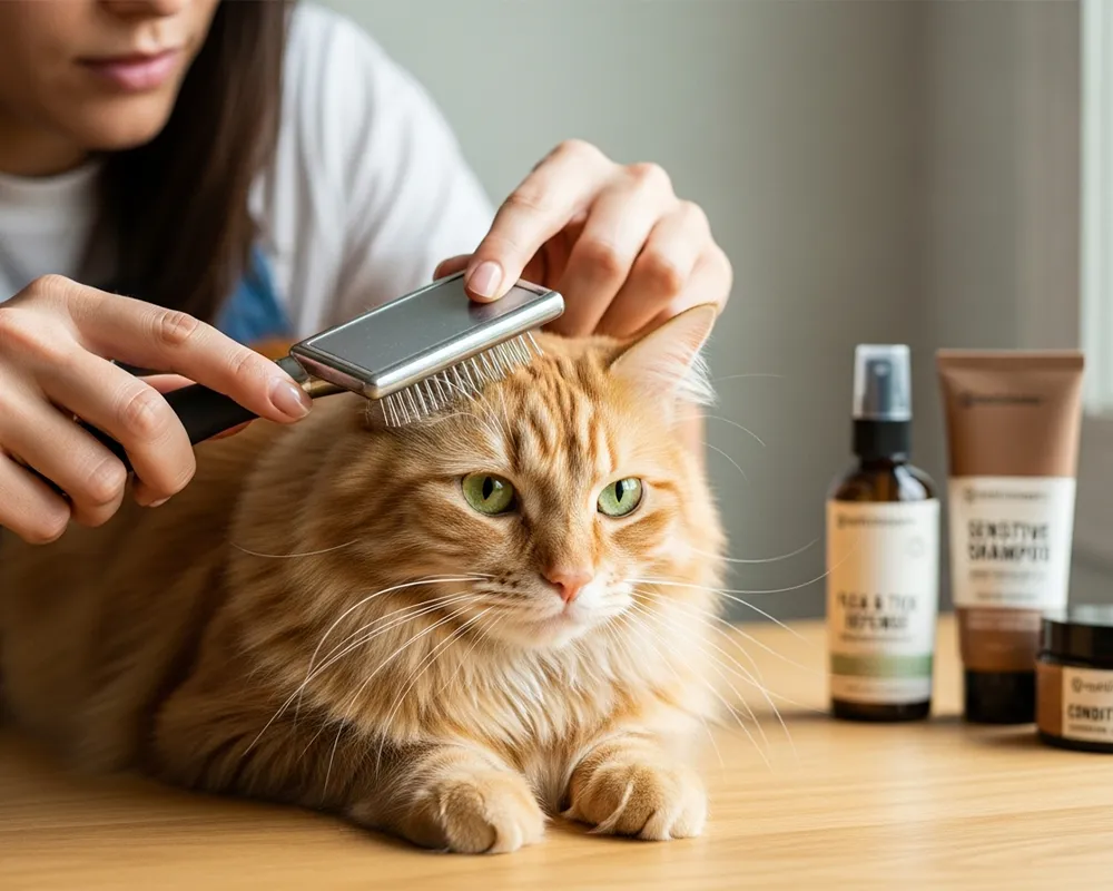 کک کنه گربه